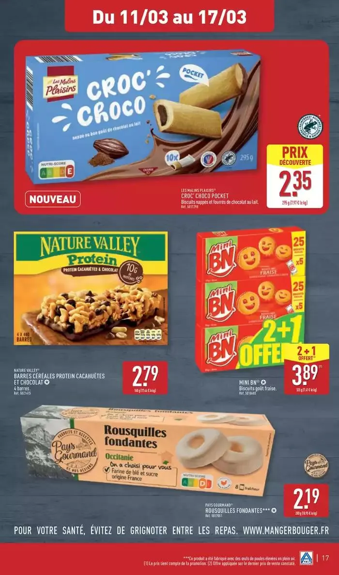 Le meilleur du petit déj à prix discount du 11 mars au 17 mars 2025 - Catalogue page 20