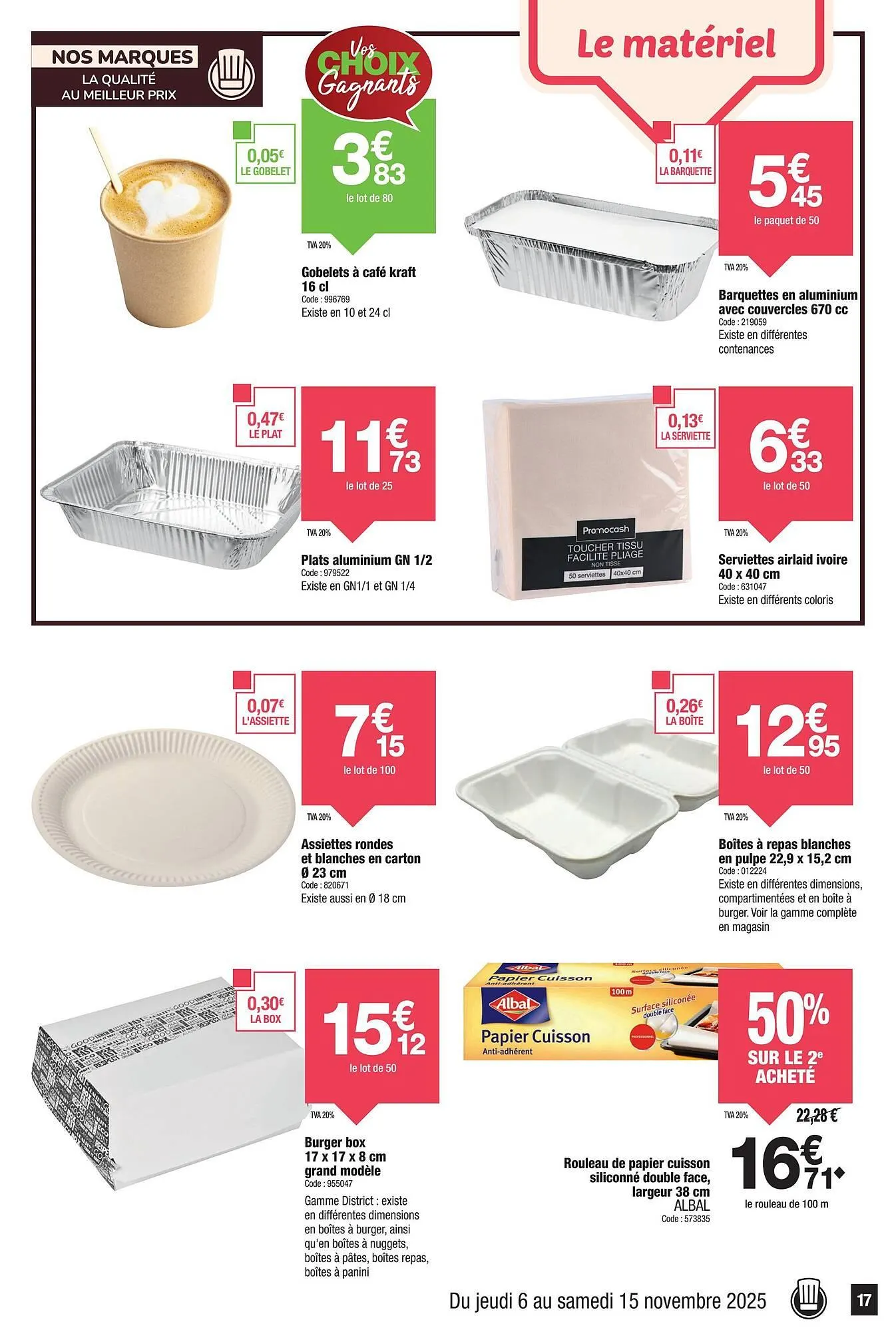 Catalogue Promocash du 6 novembre au 15 novembre 2025 - Catalogue page 17