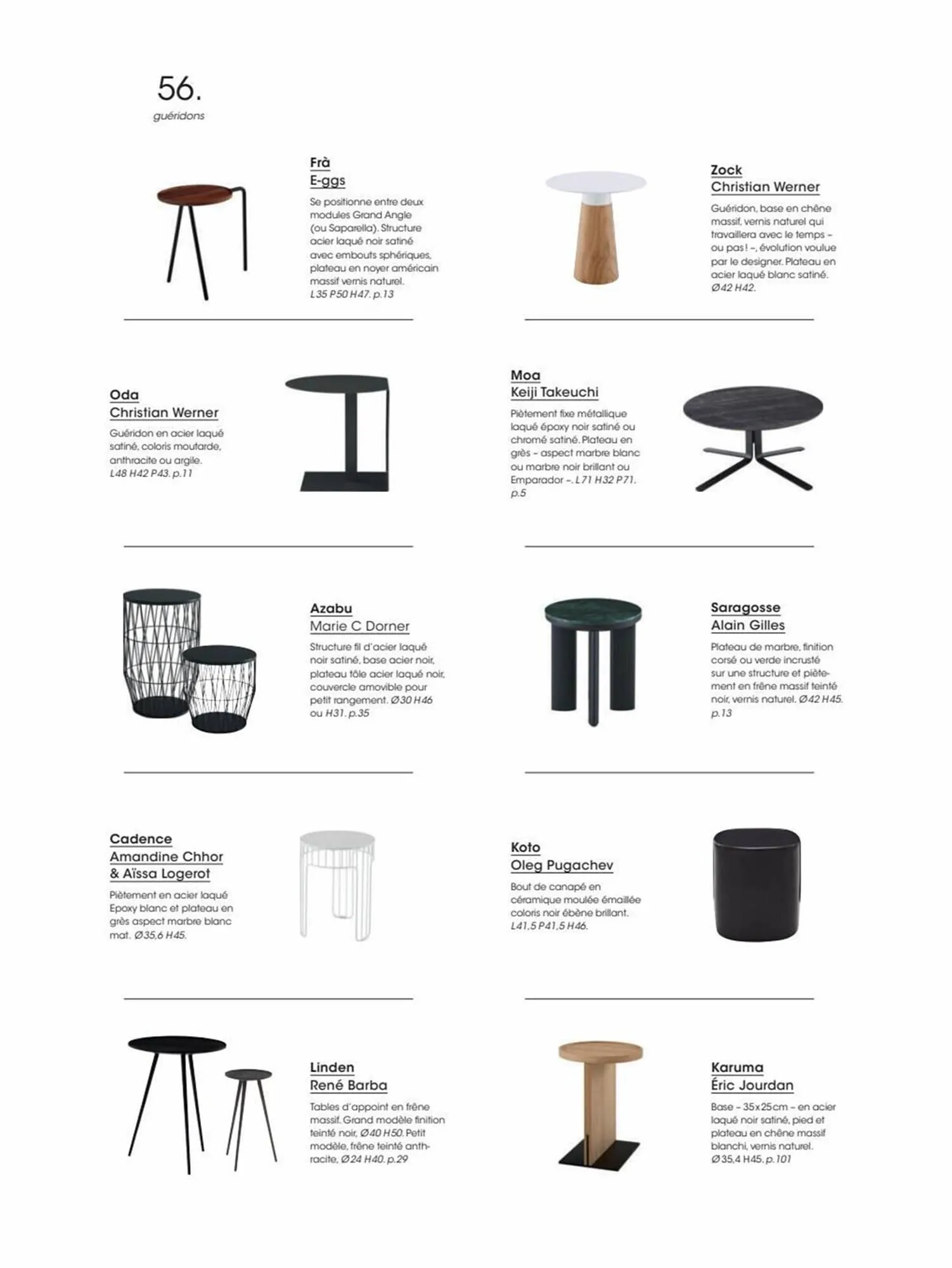 Catalogue Cinna du 5 janvier au 31 décembre 2023 - Catalogue page 56