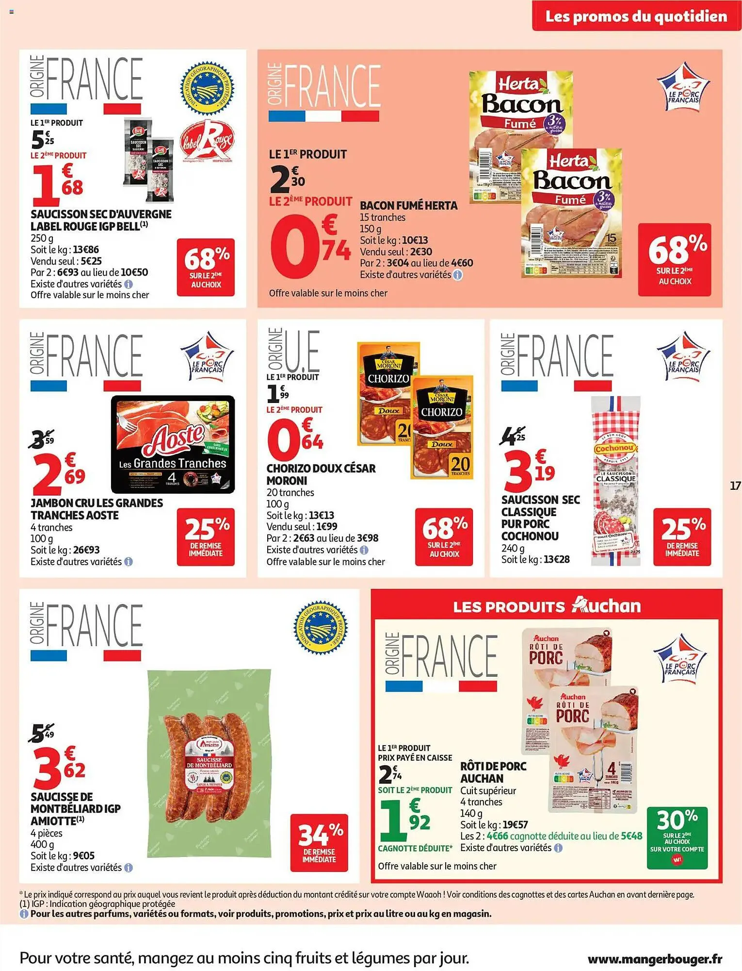 Catalogue Auchan du 17 mars au 22 mars 2026 - Catalogue page 17
