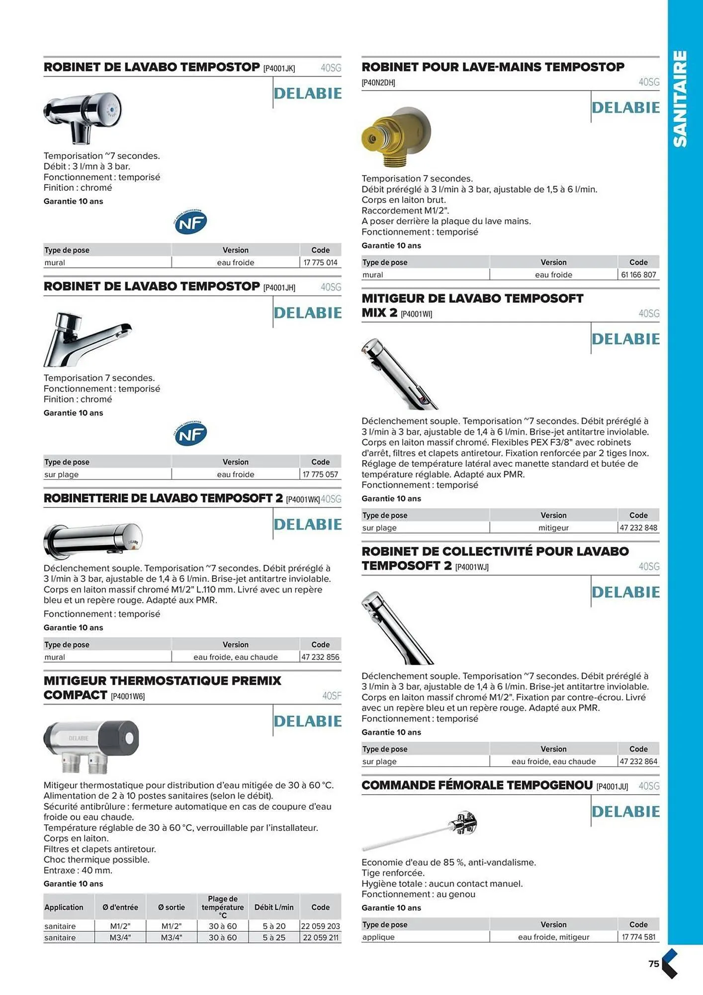 Catalogue Prolians du 2 octobre au 31 décembre 2025 - Catalogue page 75