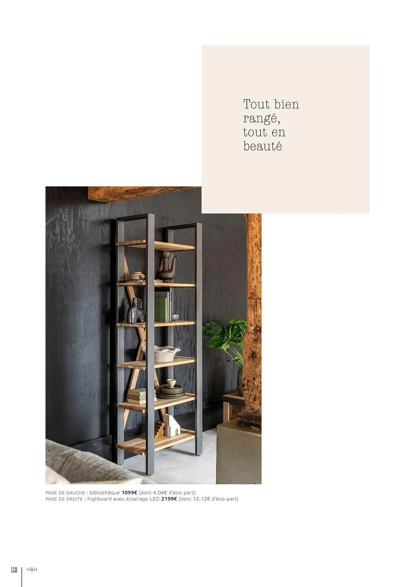 Catalogue H&H du 15 septembre au 28 février 2026 - Catalogue page 112