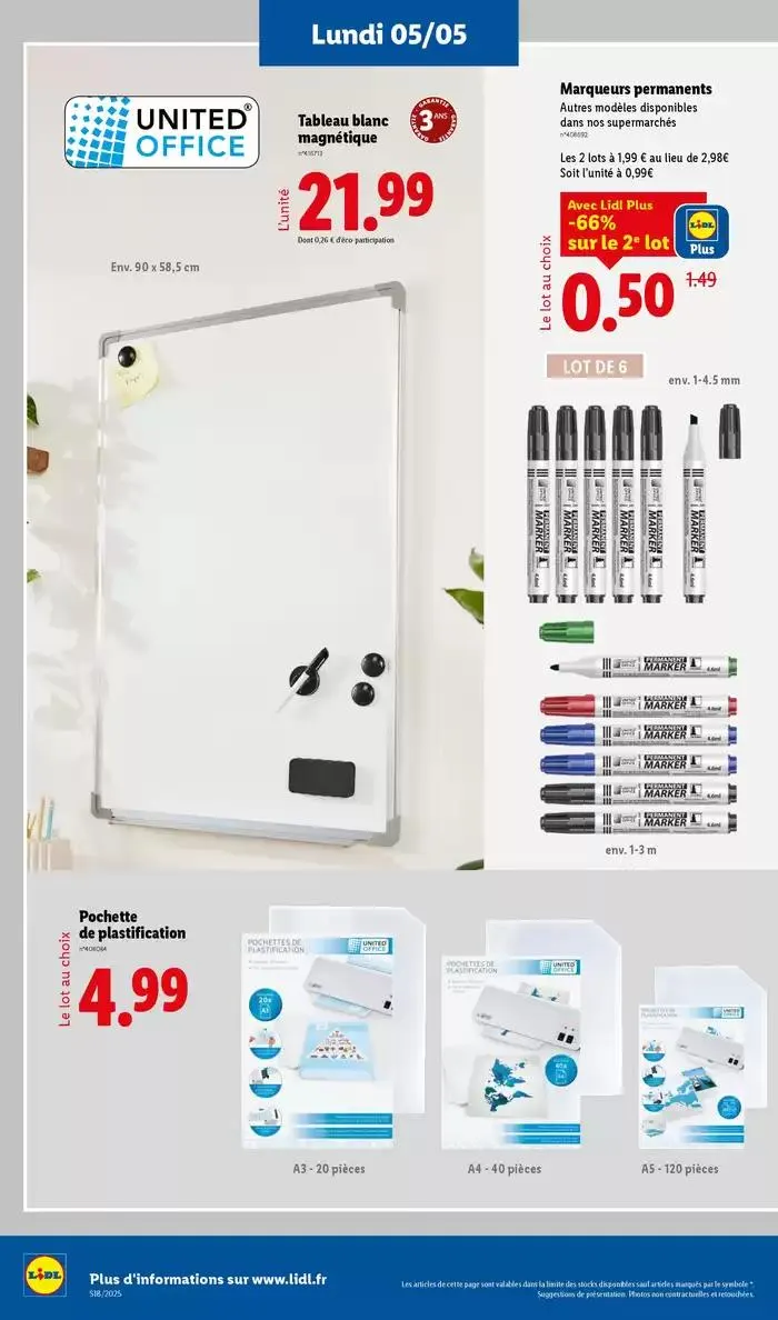 Découvrez des équipements pour vos sorties en plein air et pour embêllir votre jardin ! du 5 mai au 8 mai 2025 - Catalogue page 16