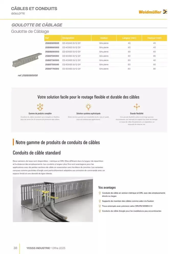 Industrie 2025 du 28 janvier au 31 décembre 2025 - Catalogue page 40