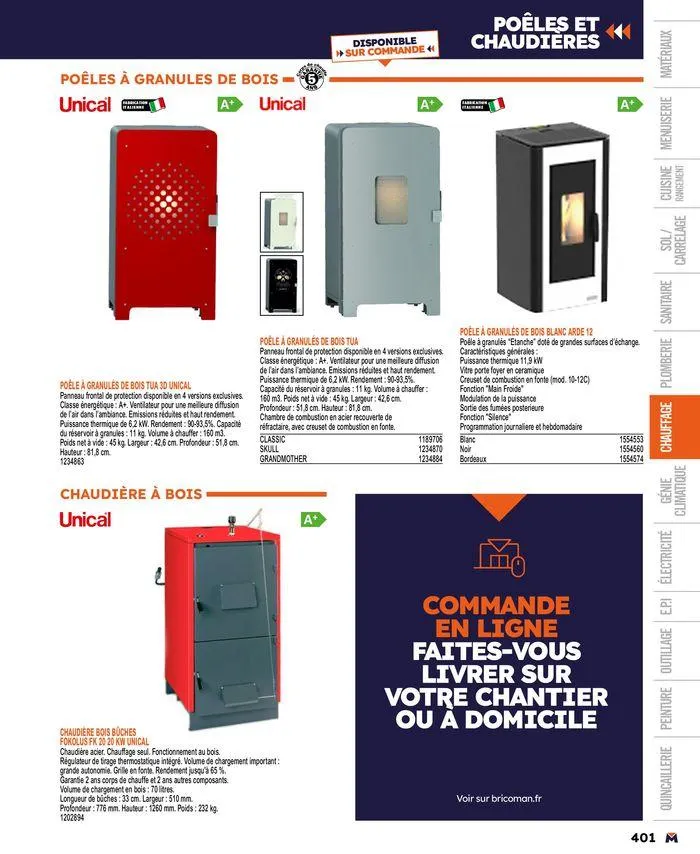 Guide produits 2024 du 15 mars au 31 décembre 2024 - Catalogue page 401