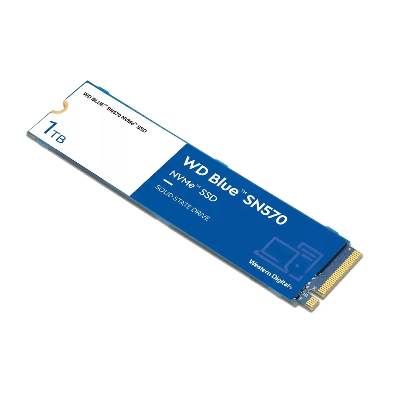 WD 1To BLUE SN570 M.2 NVMe - WDS100T3B0C -Seconde Vie-Très Bon Etat