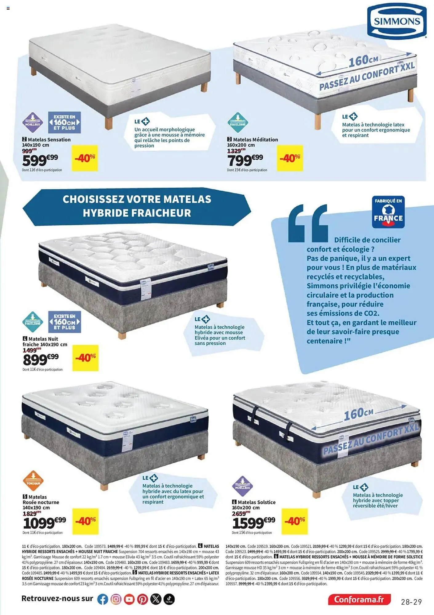 Catalogue Conforama du 10 juin au 31 décembre 2025 - Catalogue page 29