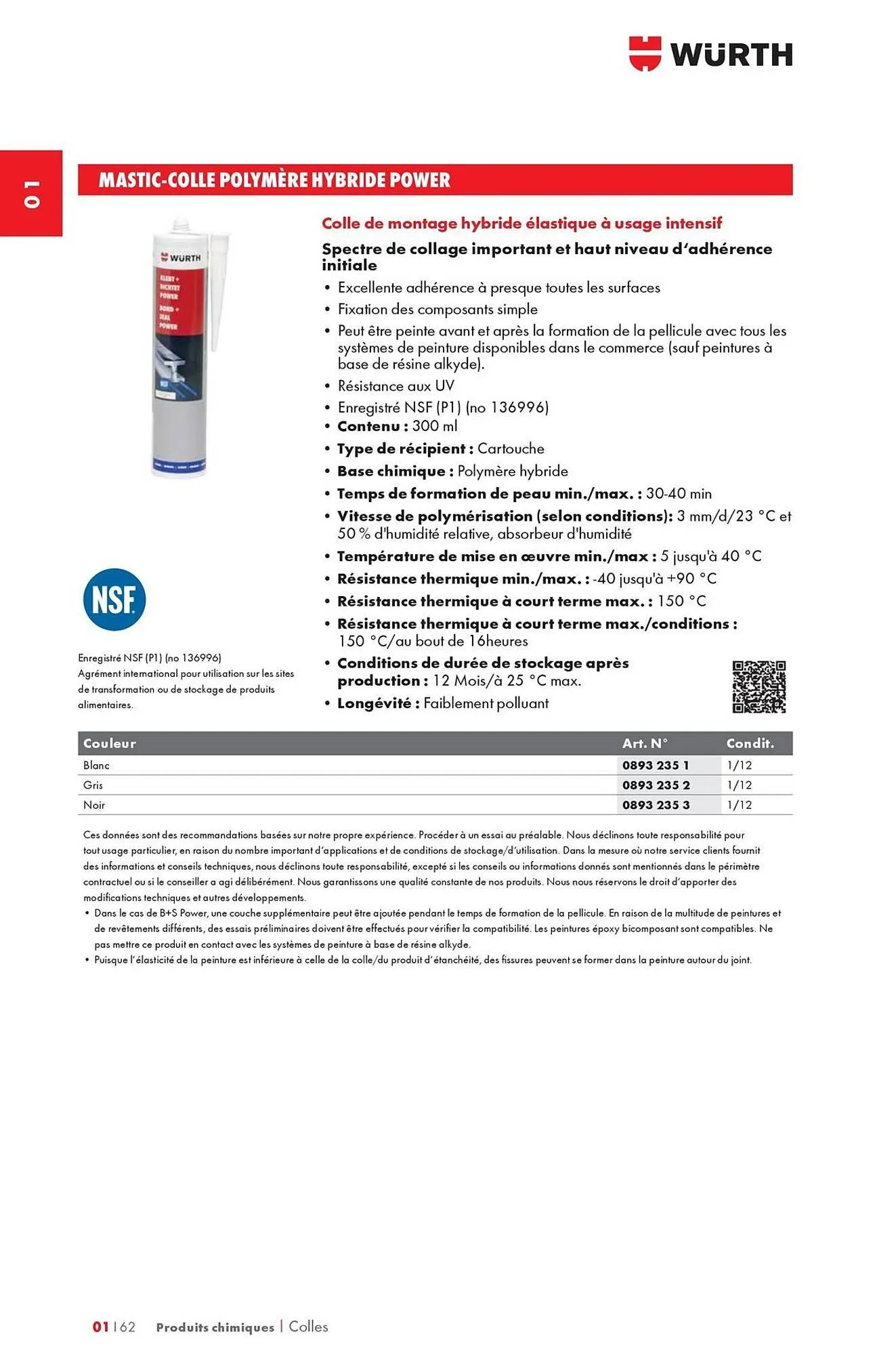 Catalogue Würth du 12 mai au 31 décembre 2025 - Catalogue page 70