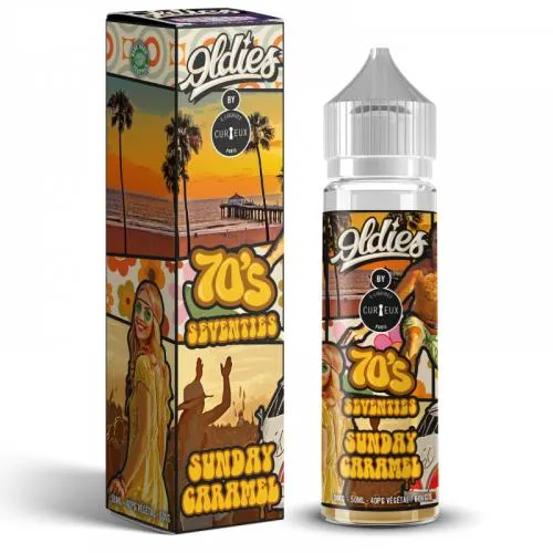 E Liquide 70'S SEVENTIES 50 ml - Curieux Oldies