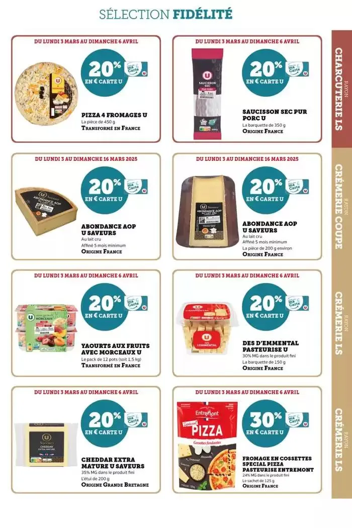 Tous les jours 20% du 21 mars au 6 avril 2025 - Catalogue page 5