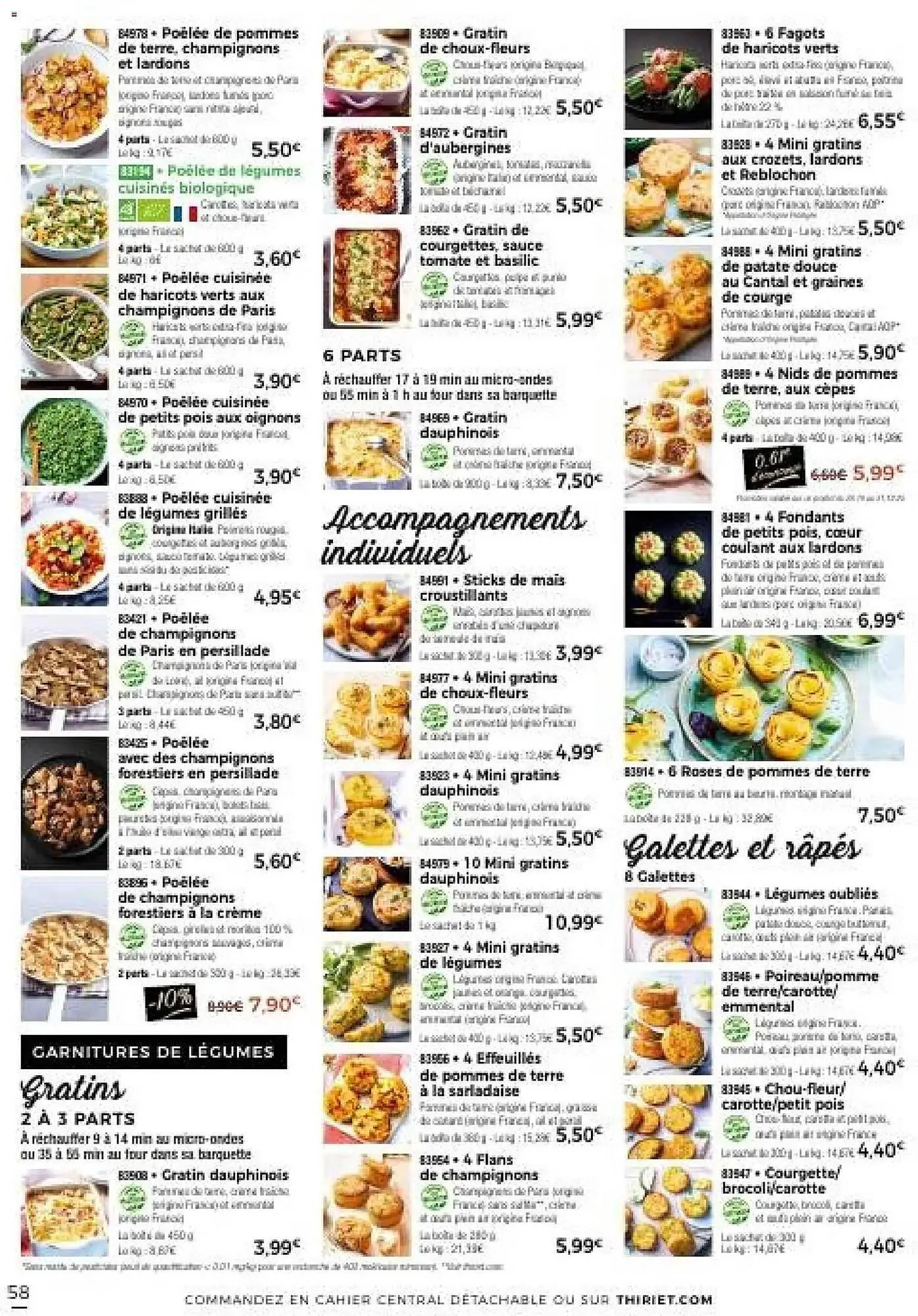 Catalogue Thiriet du 28 octobre au 24 novembre 2025 - Catalogue page 58