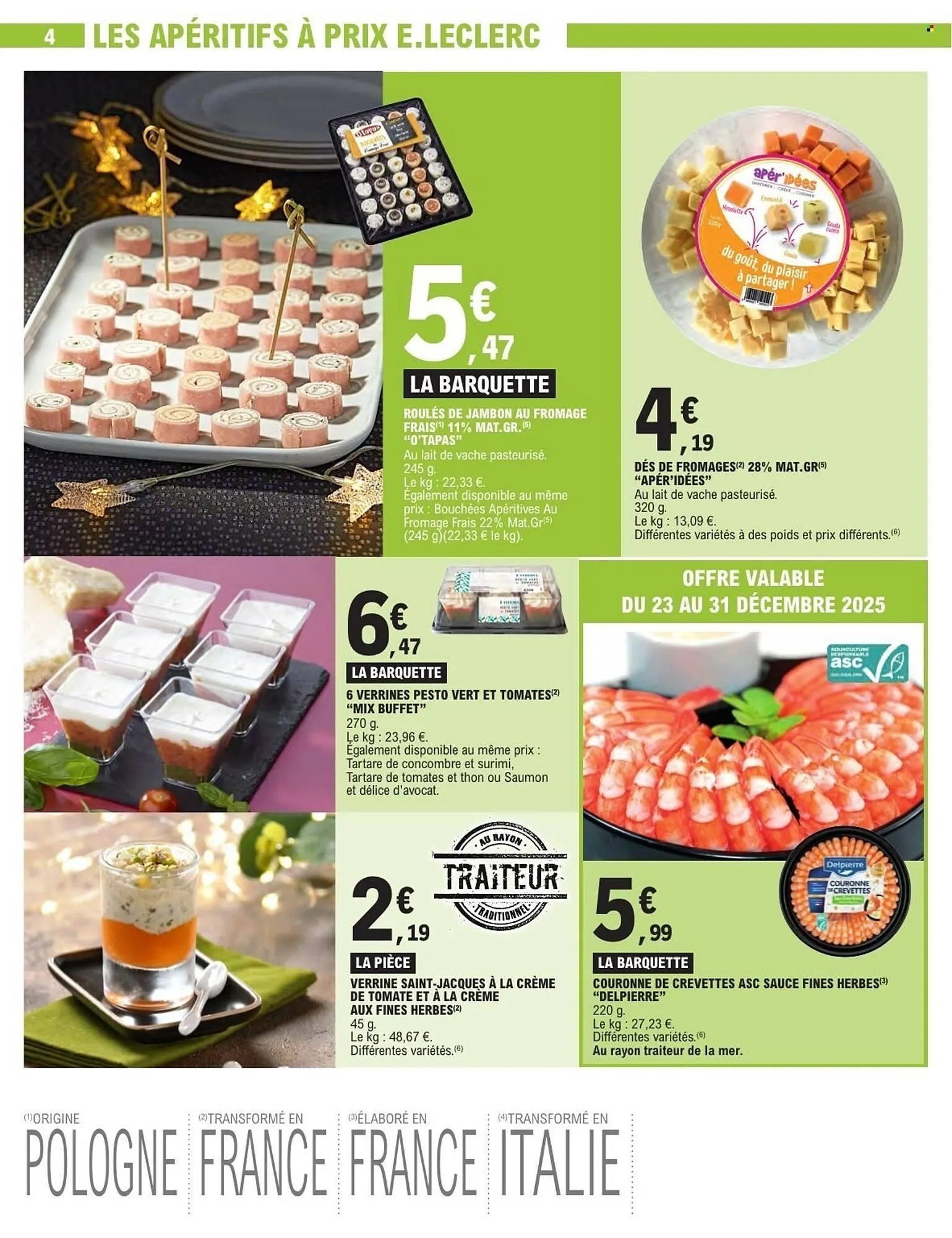 Catalogue E.Leclerc du 23 décembre au 3 janvier 2026 - Catalogue page 4