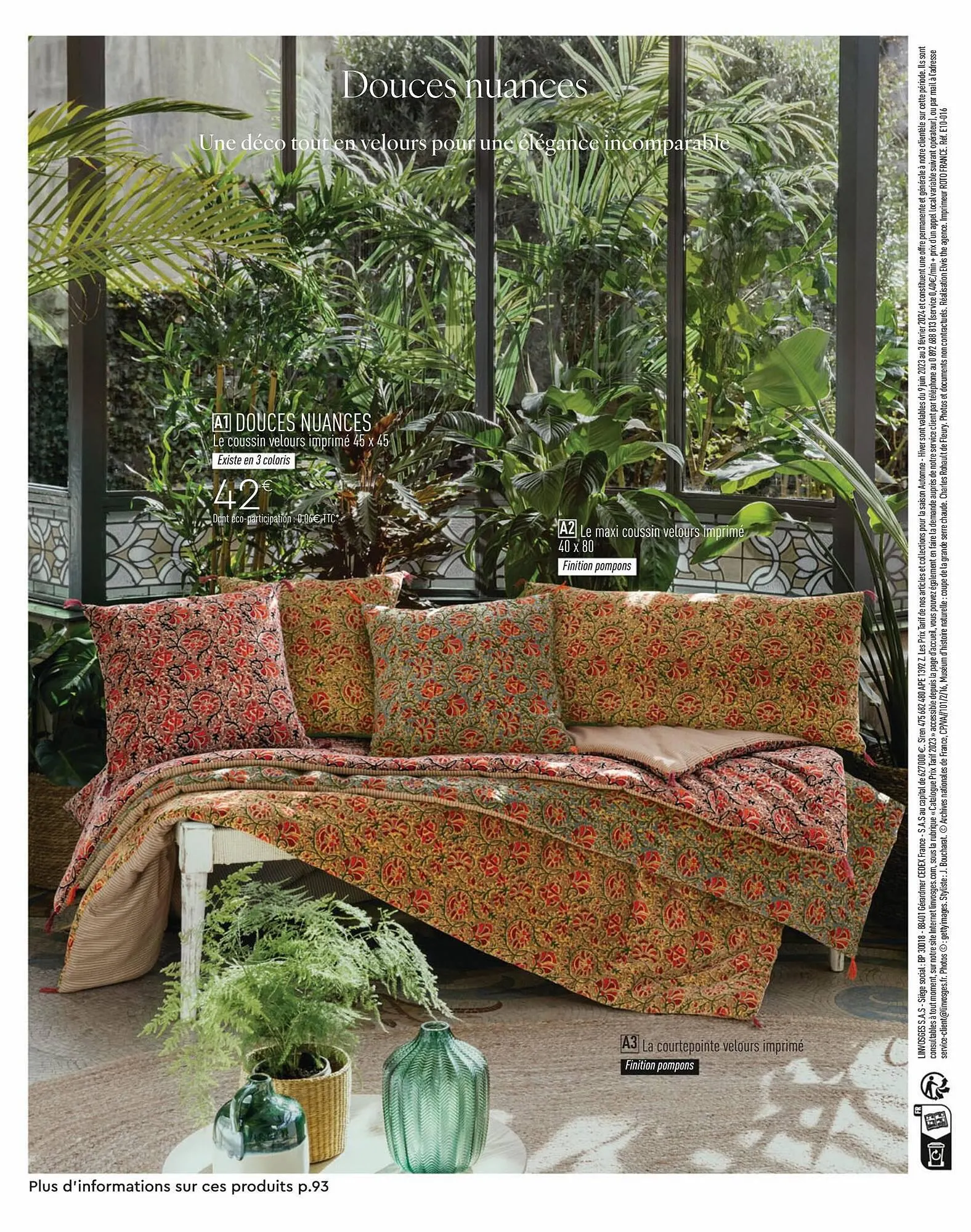 Catalogue Linvosges du 26 juillet au 29 juillet 2023 - Catalogue page 96