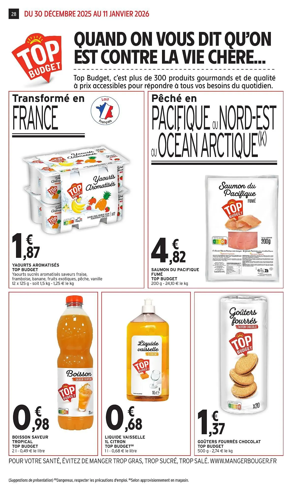 Catalogue Intermarché du 30 décembre au 11 janvier 2026 - Catalogue page 28