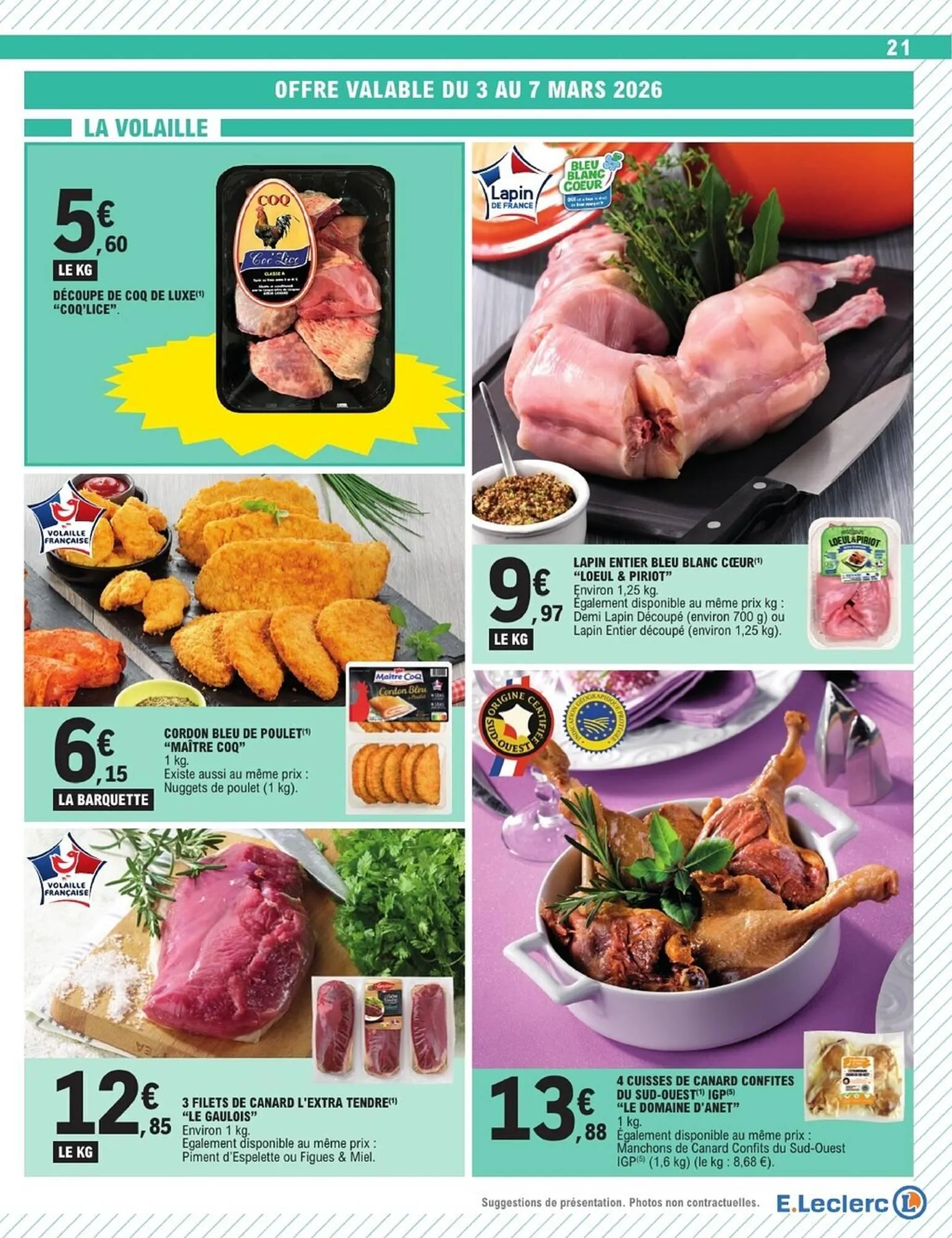 Catalogue E.Leclerc du 3 mars au 14 mars 2026 - Catalogue page 21
