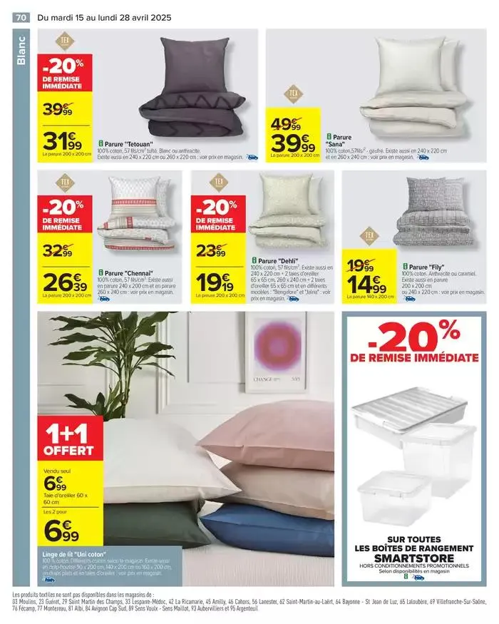 CRÊPES PARTY du 15 avril au 28 avril 2025 - Catalogue page 72