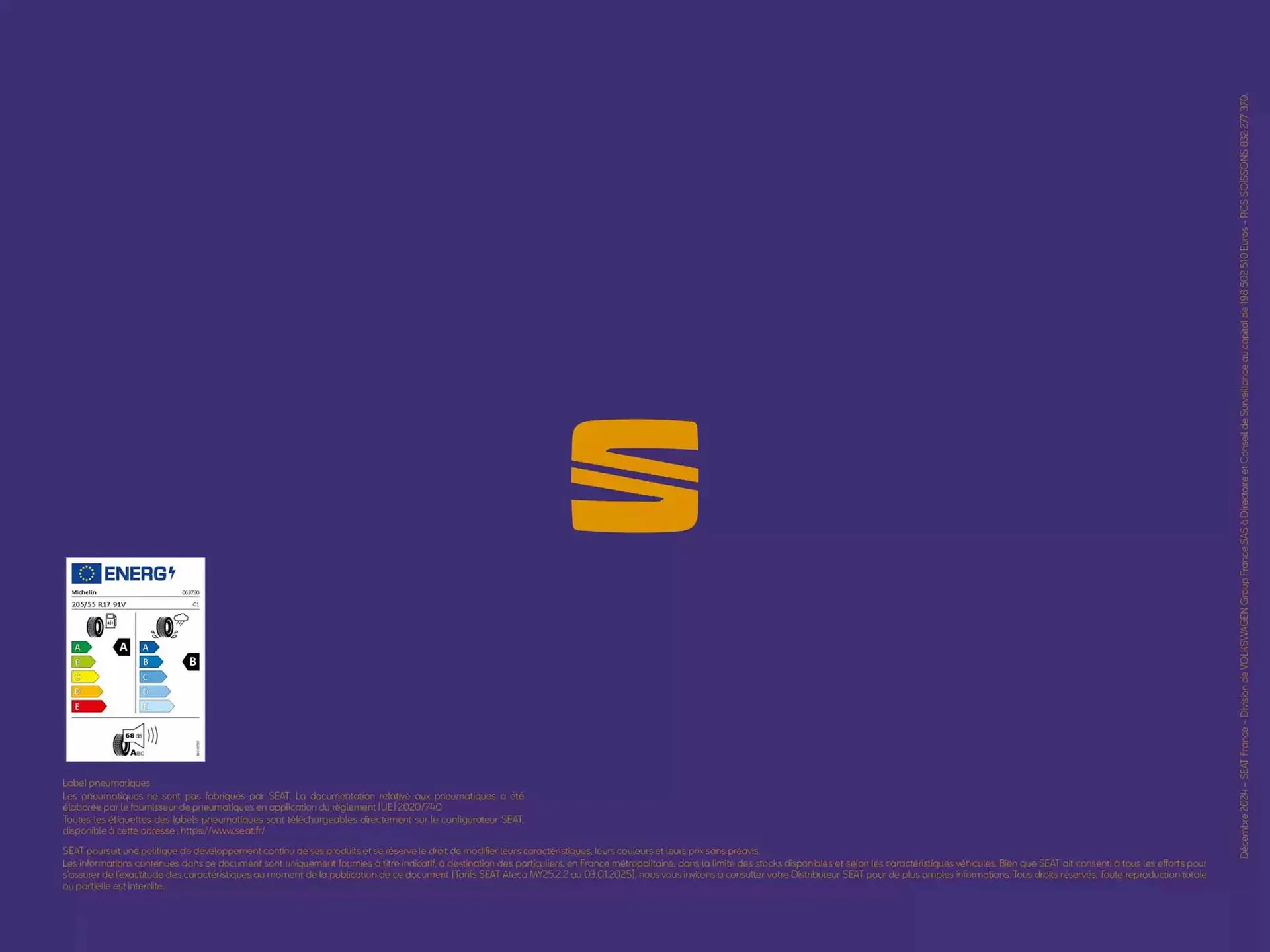 Catalogue SEAT du 3 janvier au 3 janvier 2026 - Catalogue page 21