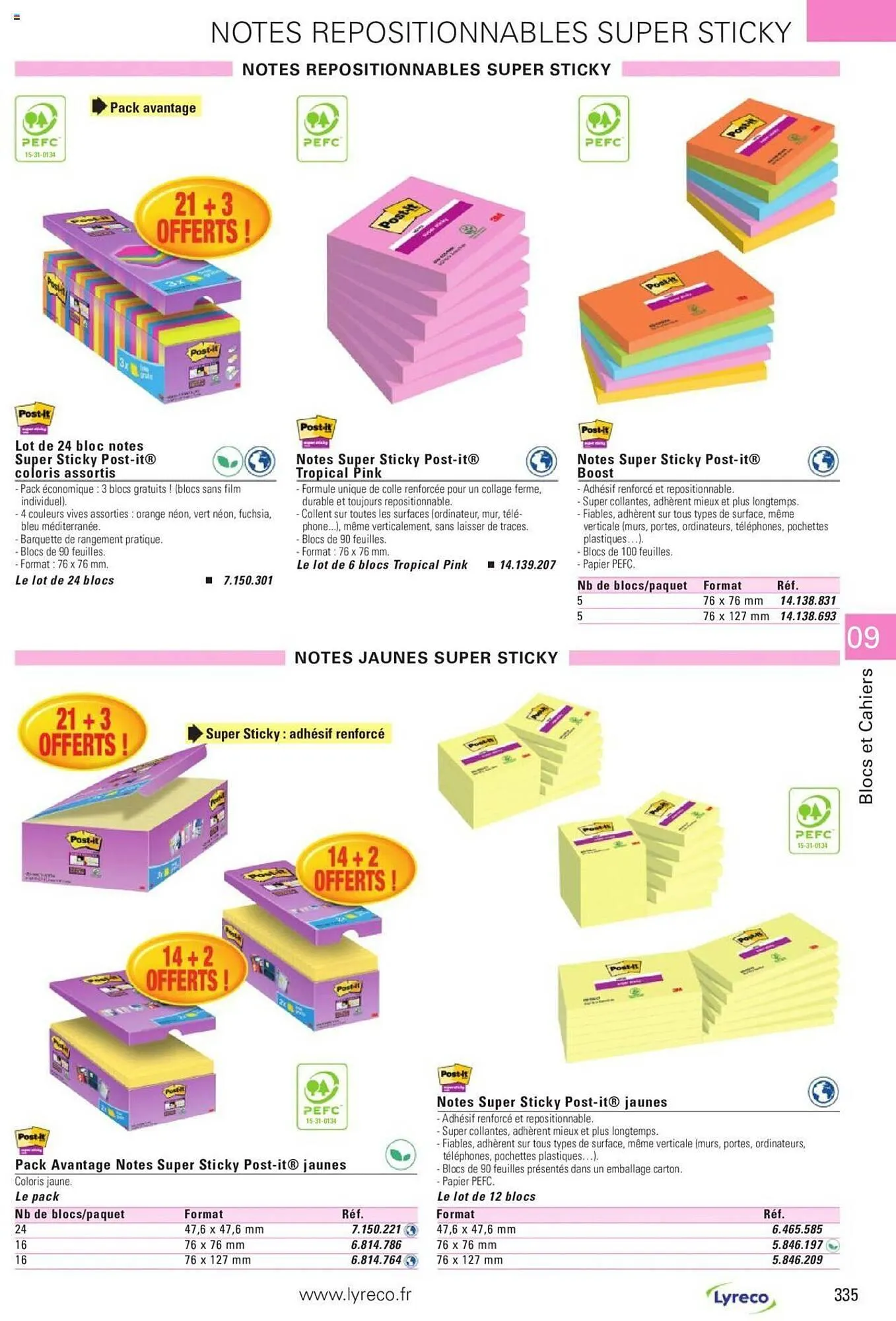 Catalogue Lyreco du 15 mai au 31 décembre 2023 - Catalogue page 335