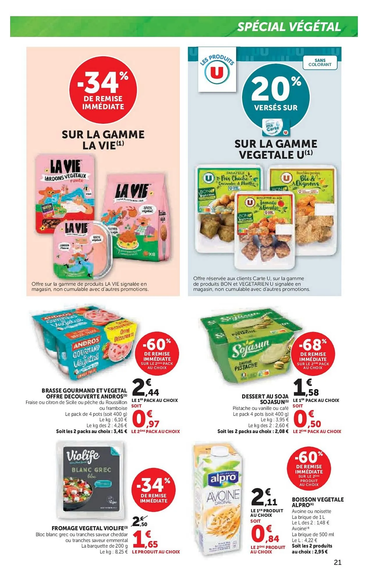 Catalogue Super U du 24 mars au 6 avril 2026 - Catalogue page 21