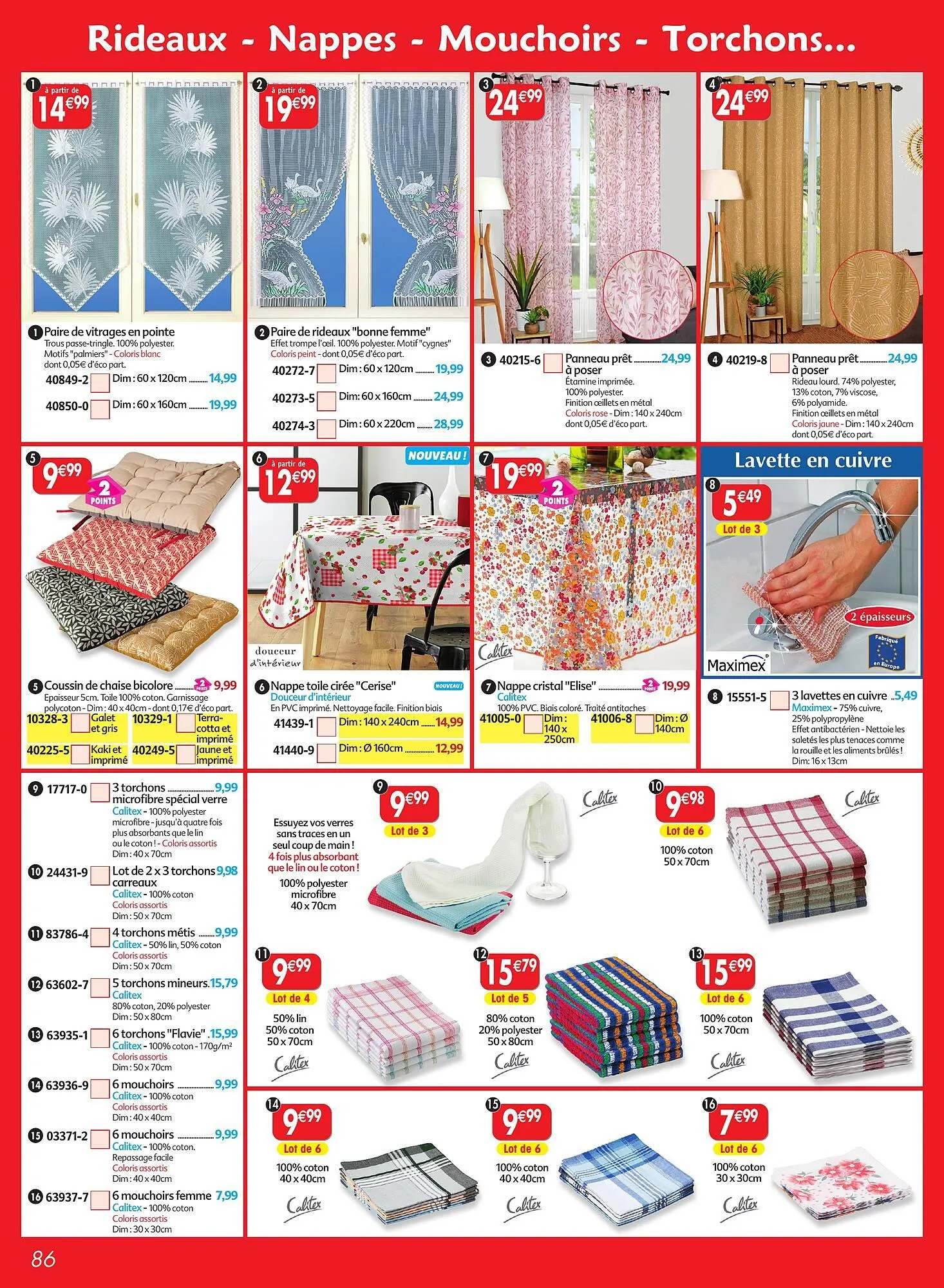 Catalogue Maximo du 5 août au 28 août 2025 - Catalogue page 86