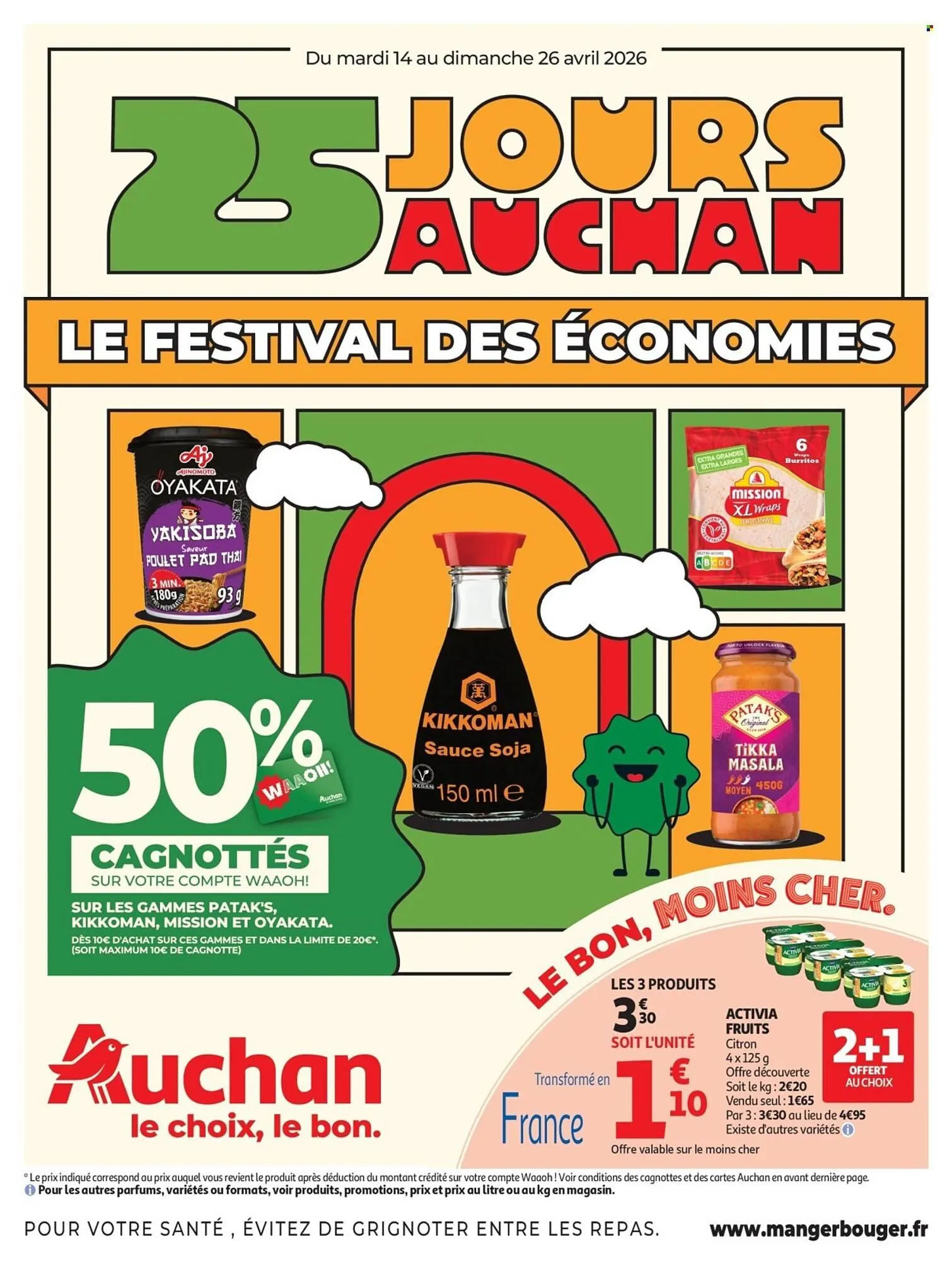 Catalogue Auchan du 14 avril au 26 avril 2026 - Catalogue page 1