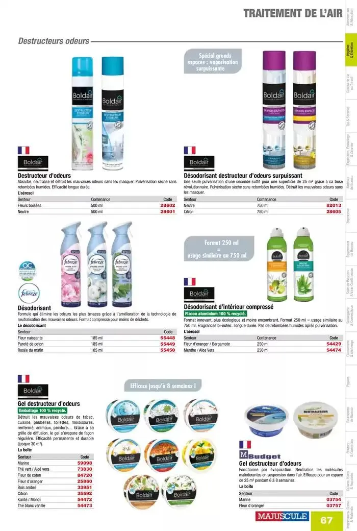 Catalogue Entreprises 2025 du 13 janvier au 31 décembre 2025 - Catalogue page 69