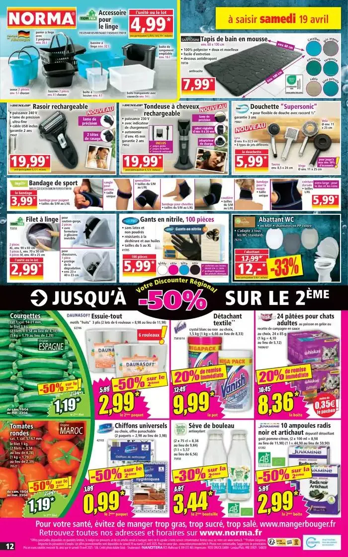 Catalogue Norma du 16 avril au 22 avril 2025 - Catalogue page 12