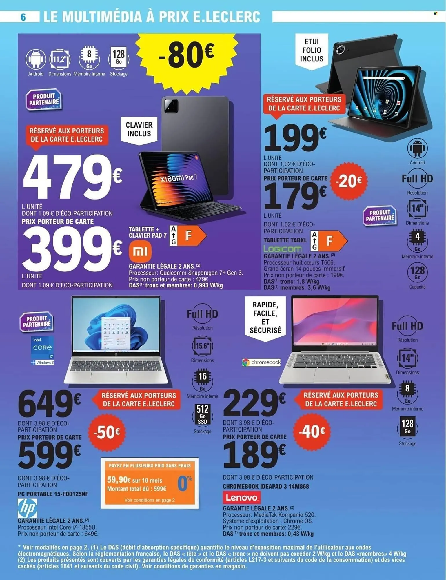 Catalogue E.Leclerc du 28 octobre au 8 novembre 2025 - Catalogue page 6