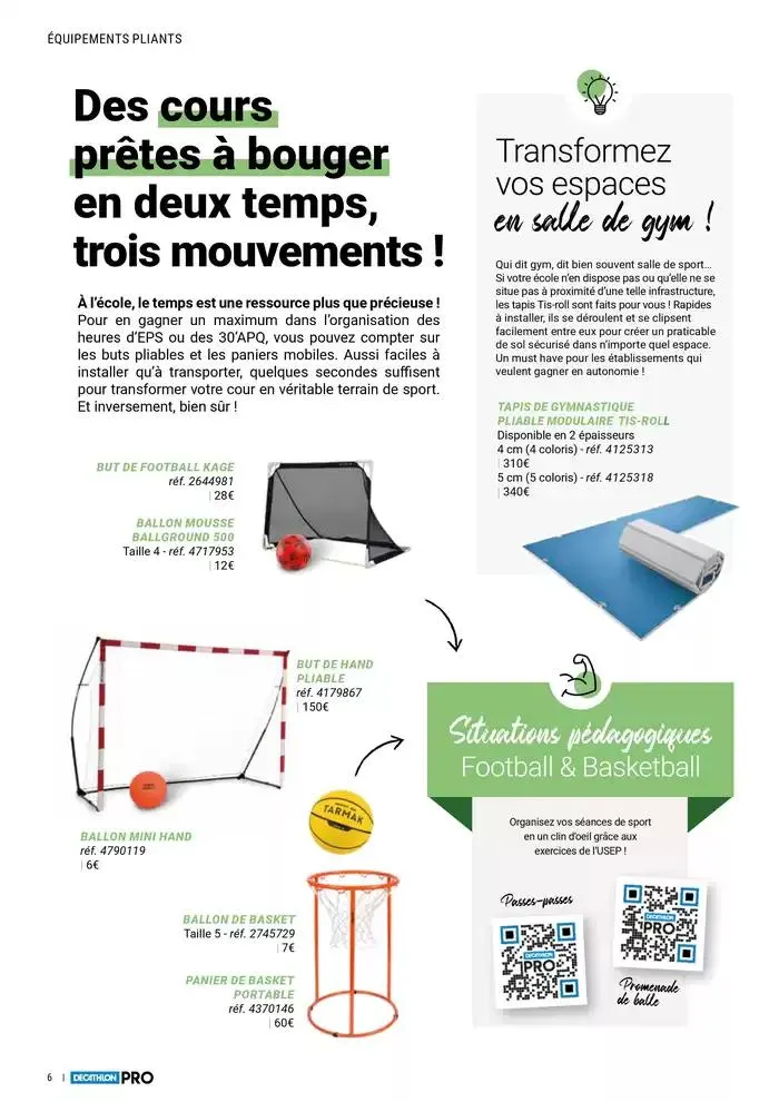 LE GUIDE DU SPORT AU PRIMAIRE du 8 avril au 30 avril 2025 - Catalogue page 6