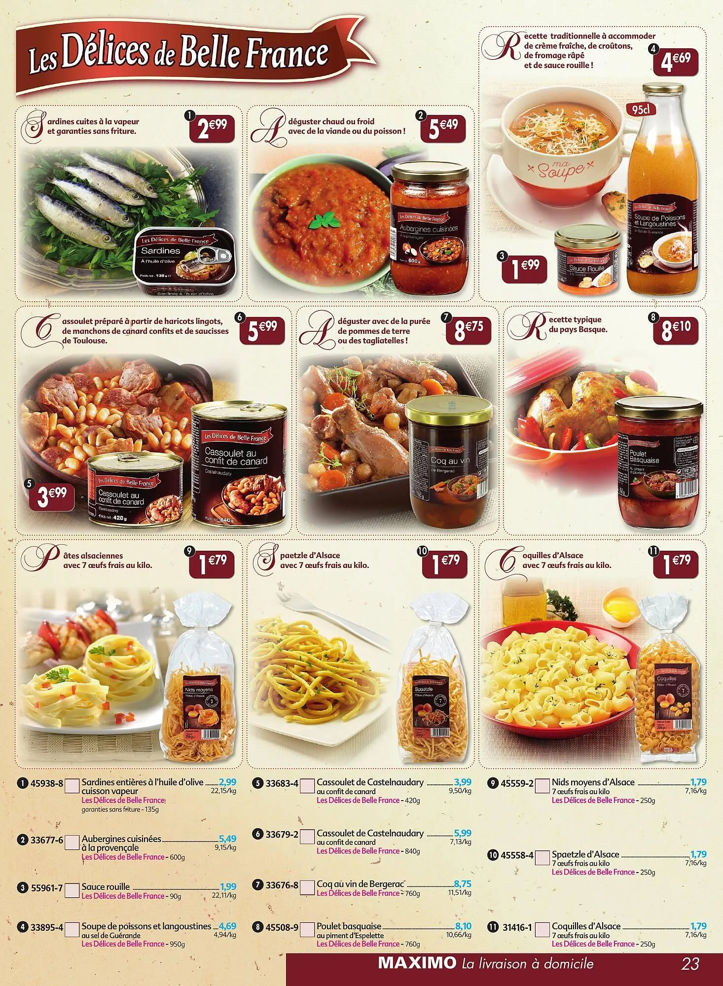 Catalogue Maximo du 30 septembre au 31 octobre 2025 - Catalogue page 23