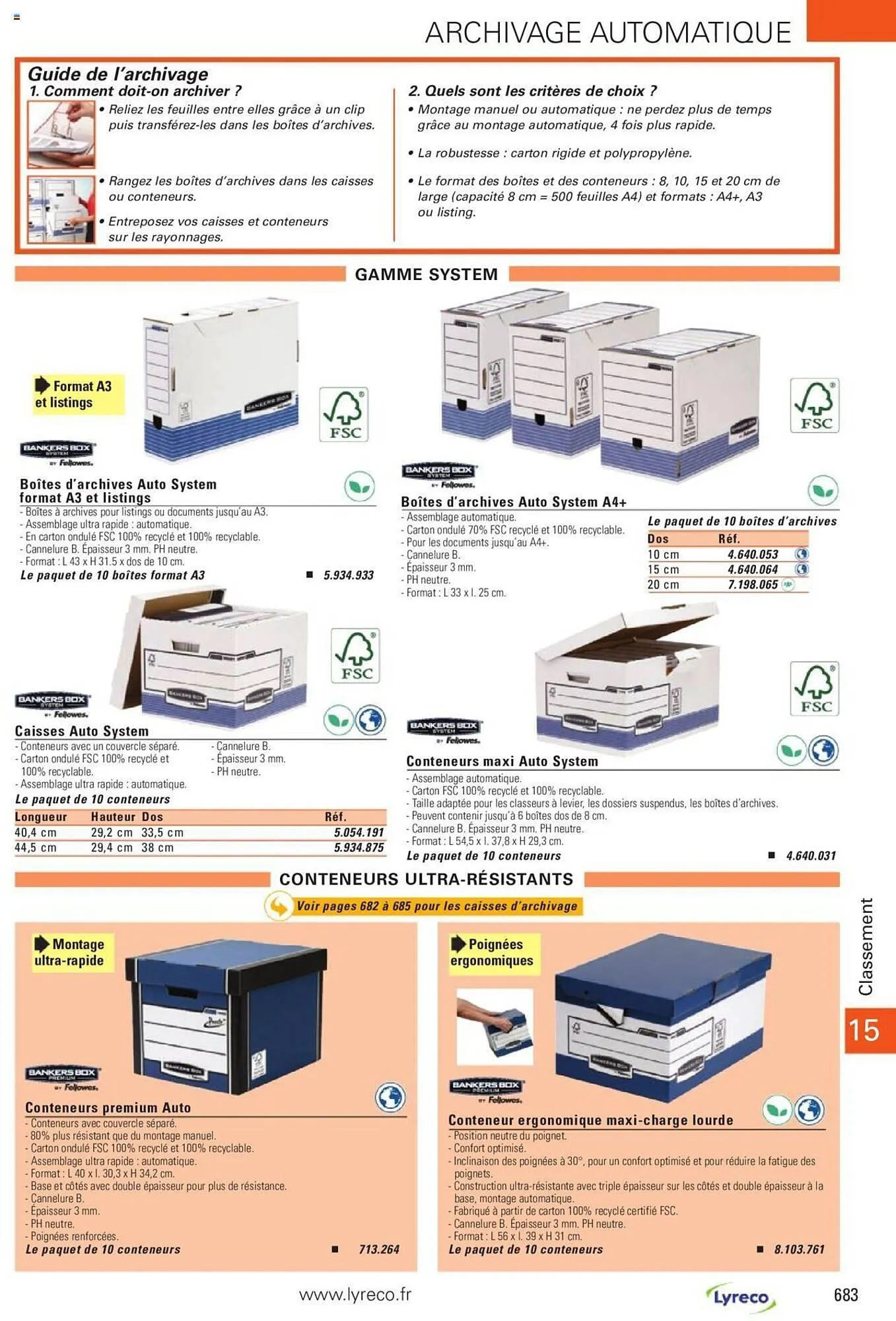 Catalogue Lyreco du 15 mai au 31 décembre 2023 - Catalogue page 683