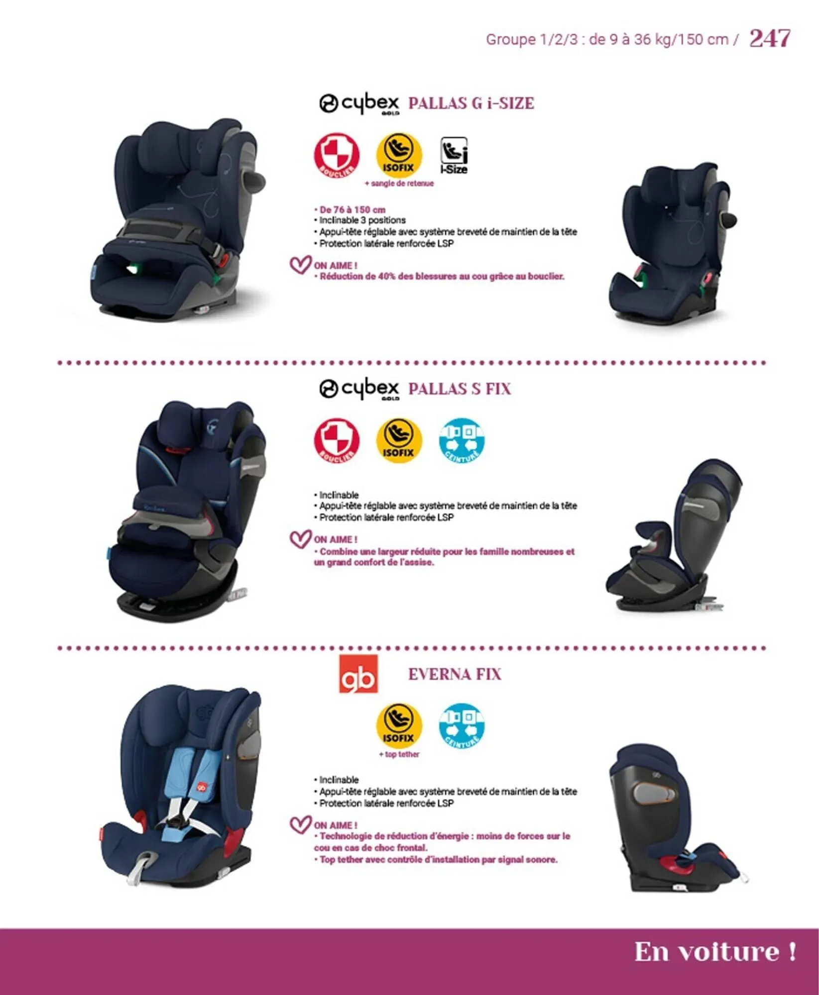 Catalogue autour de bébé du 31 mars au 31 janvier 2024 - Catalogue page 249