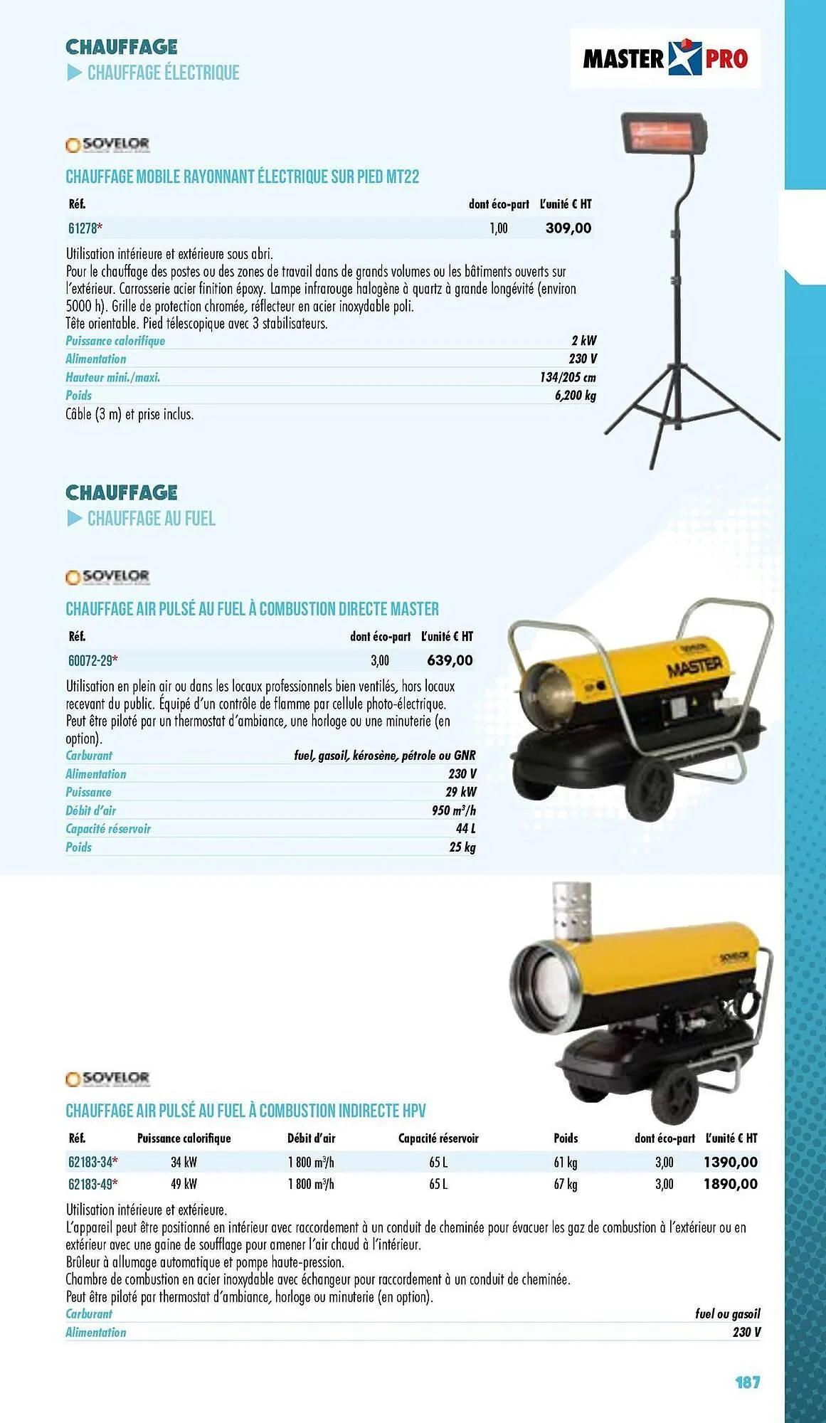 Catalogue Master Pro du 3 janvier au 31 décembre 2025 - Catalogue page 189