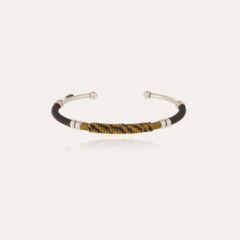 Zanzibar men bracelet silver