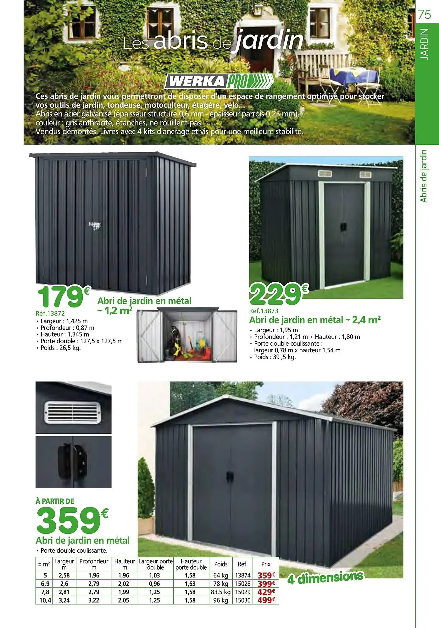 Catalogue Provence Outillage du 3 février au 1 mars 2026 - Catalogue page 75