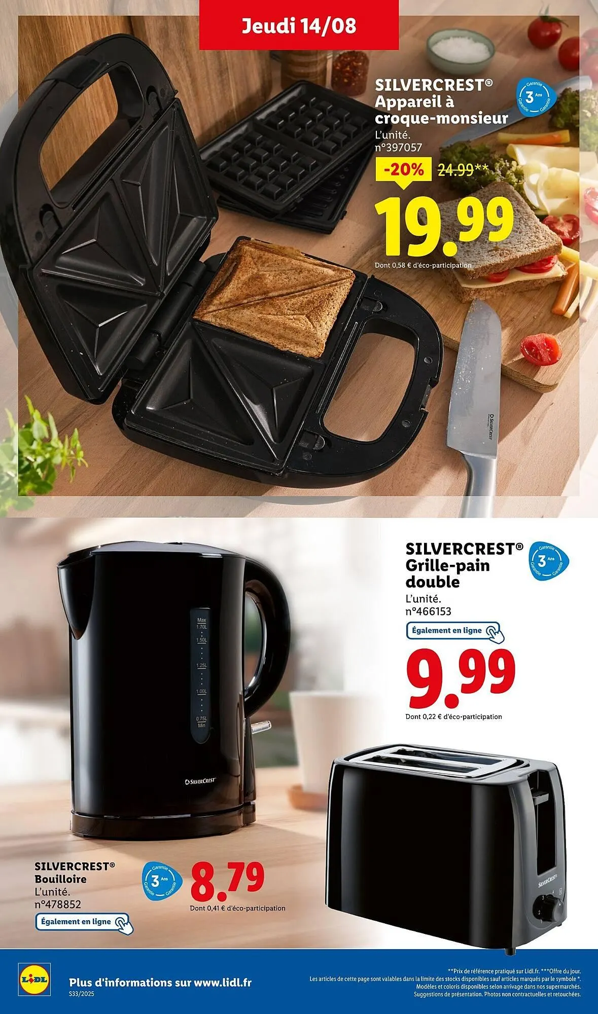 Catalogue Lidl du 11 août au 14 août 2025 - Catalogue page 38