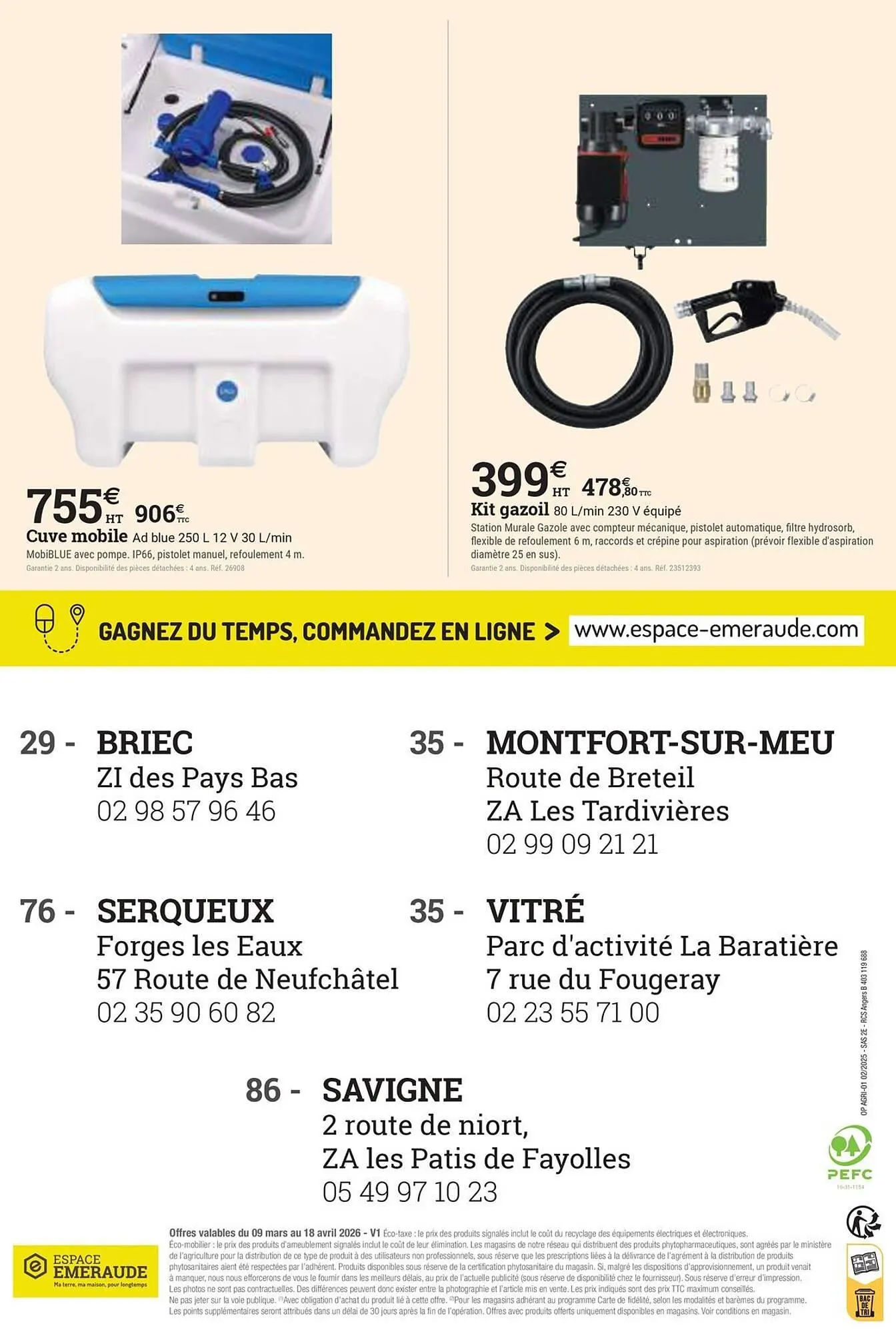 Catalogue Espace emeraude du 9 mars au 18 avril 2026 - Catalogue page 20