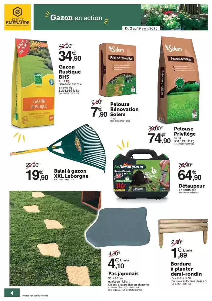 Catalogue Avril en action du 2 avril au 19 avril 2025 - Catalogue page 4