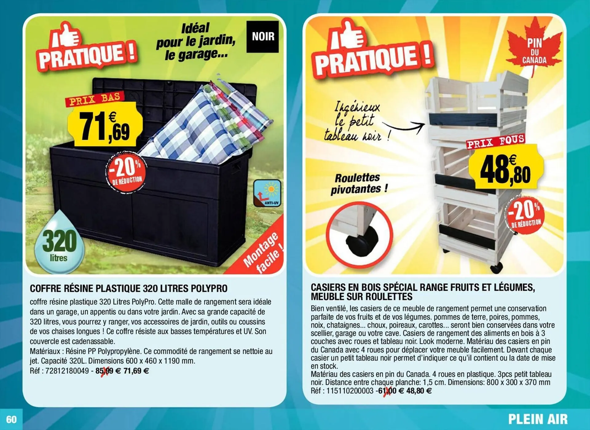 Catalogue Outiror du 4 juillet au 31 juillet 2023 - Catalogue page 60