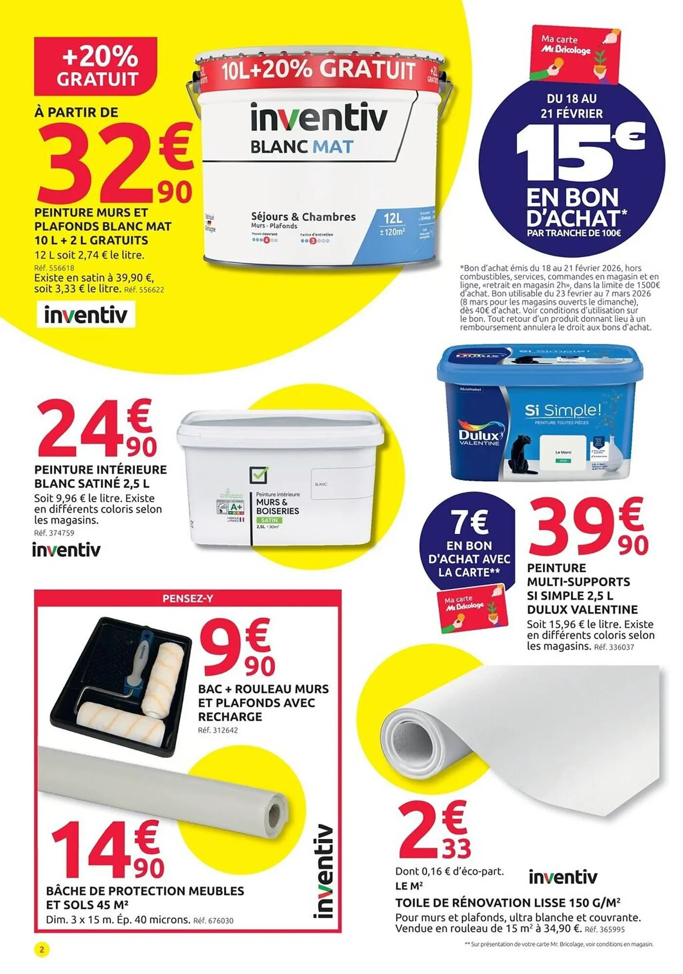 Catalogue Mr Bricolage du 18 février au 1 mars 2026 - Catalogue page 2