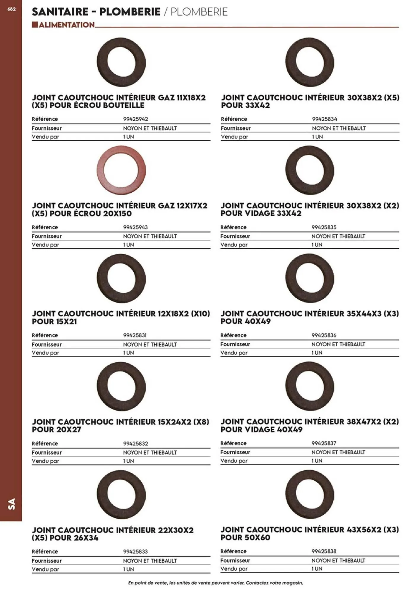 Catalogue Tout faire matériaux du 17 décembre au 30 décembre 2025 - Catalogue page 646