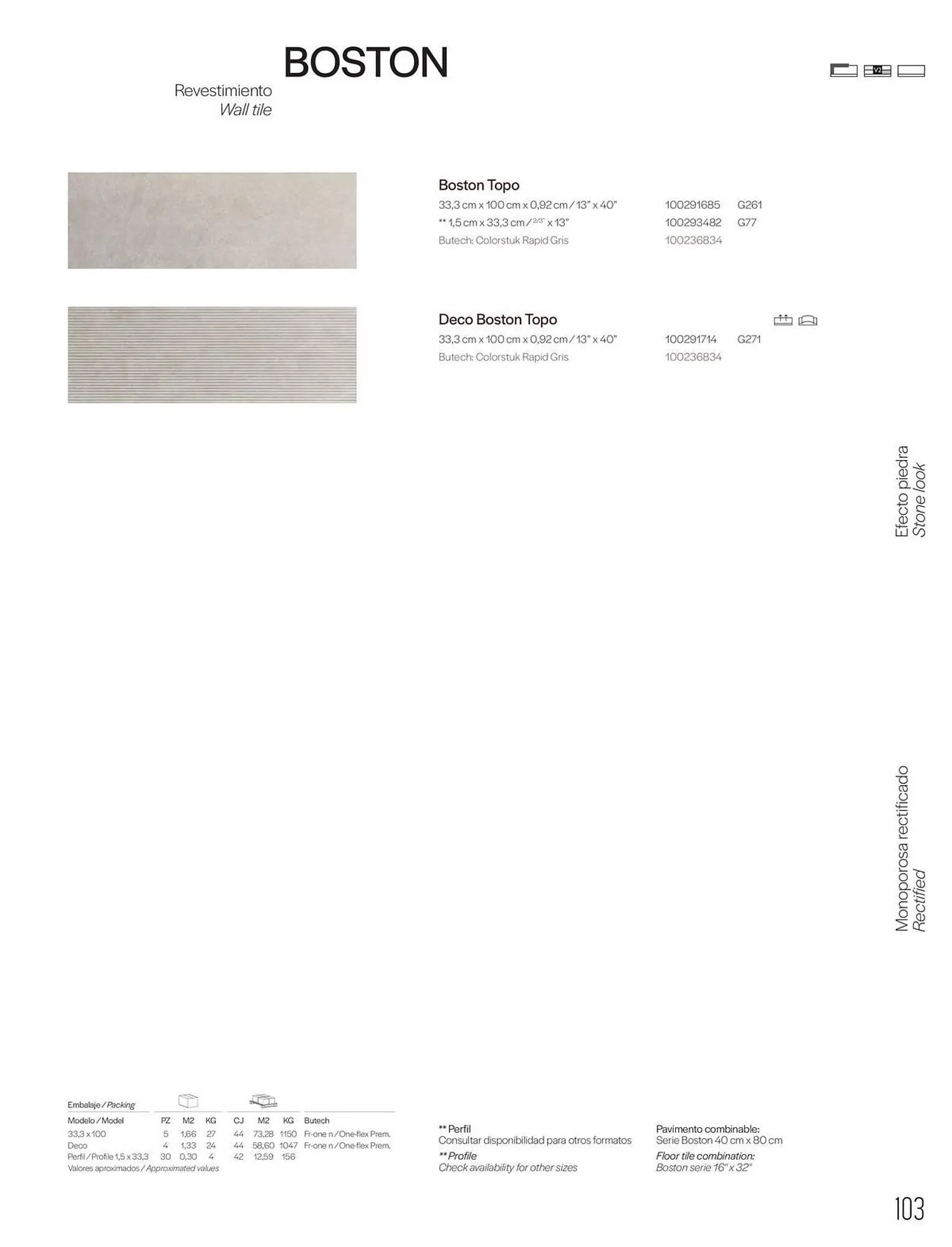 Catalogue Porcelanosa du 27 janvier au 31 décembre 2025 - Catalogue page 105