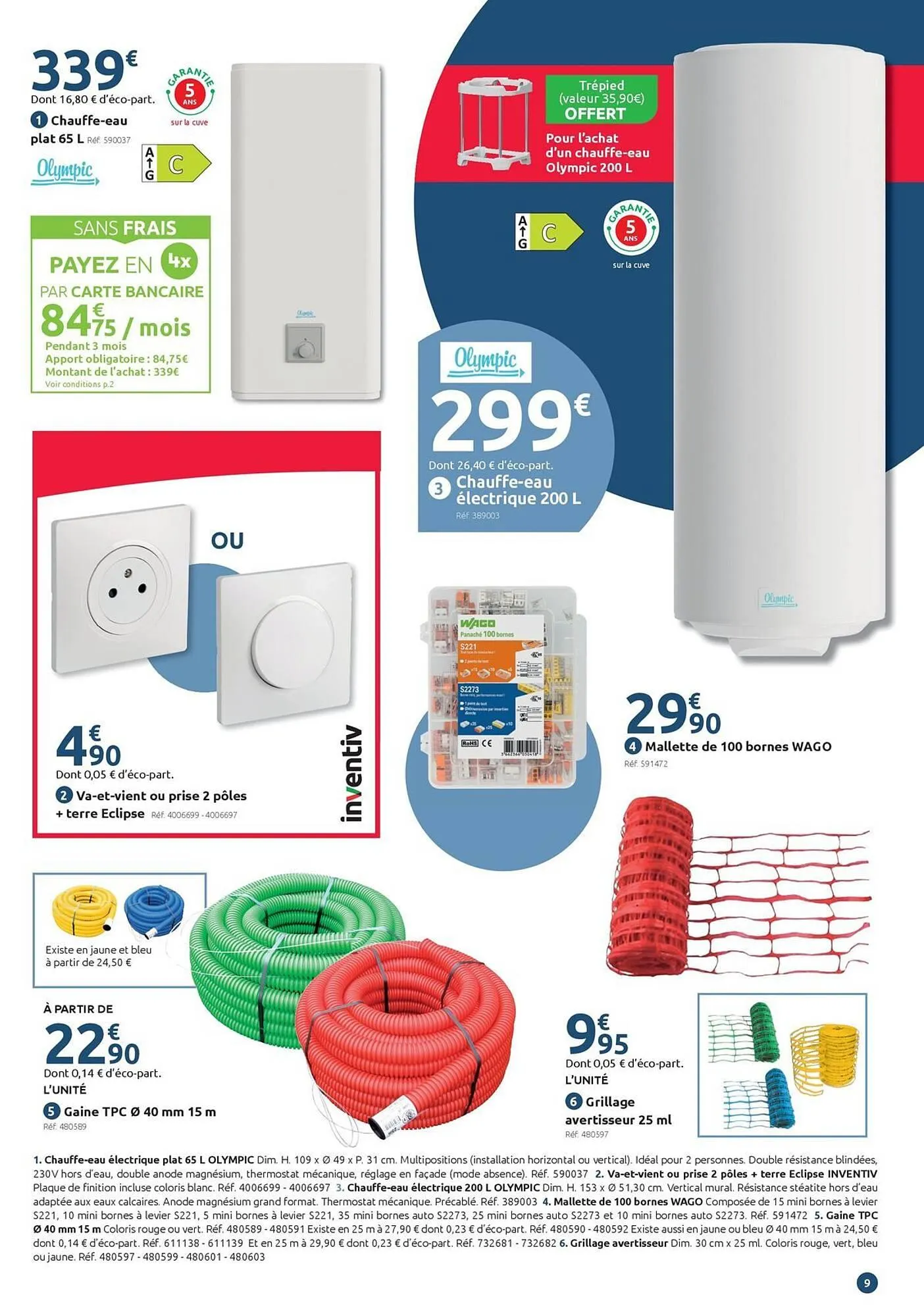 Catalogue Mr Bricolage du 11 mars au 29 mars 2026 - Catalogue page 9