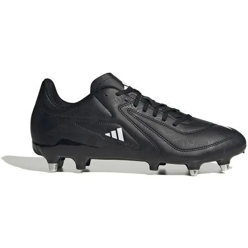 Chaussures Rugby RS15 (SG) Crampons Hybrides Tout Terrain Noir - Adidas