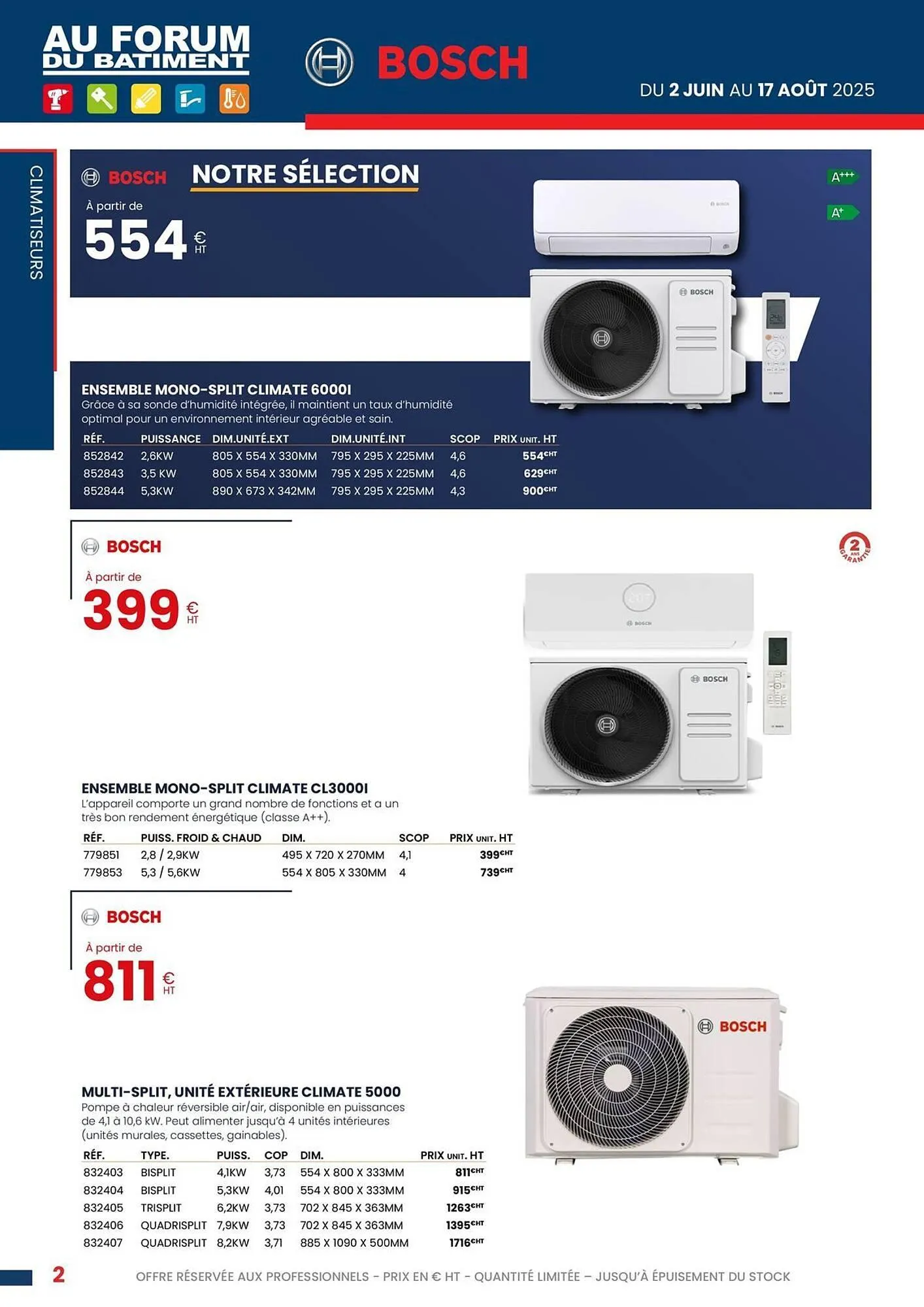 Catalogue Au Forum du Bâtiment du 3 juin au 17 août 2025 - Catalogue page 2