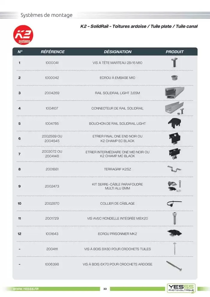 Catalogue Photovoltaique 2025 du 4 mars au 31 décembre 2025 - Catalogue page 35