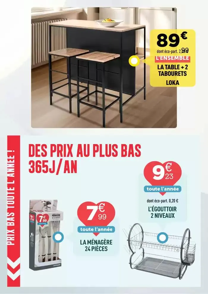 Des prix déco qui n'attendent pas ! du 3 mars au 16 mars 2025 - Catalogue page 30