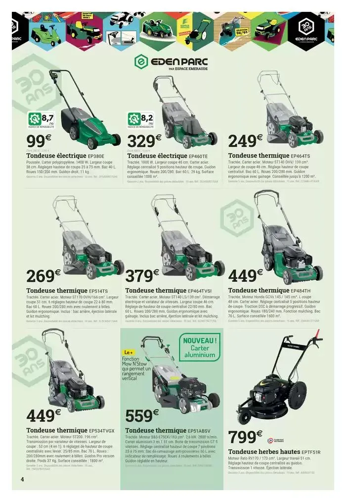 Spécial motoculture du 26 février au 31 mai 2025 - Catalogue page 4