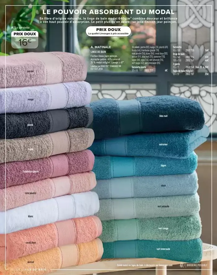 PRINTEMPS - ÉTÉ 2025 du 5 février au 31 août 2025 - Catalogue page 72