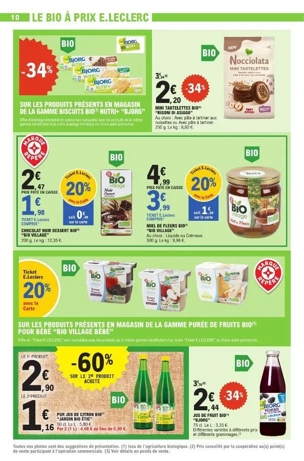 E. Leclerc du 20 mai au 31 mai 2025 - Catalogue page 10